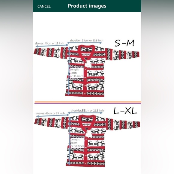 🦌 Christmas Cardigan🦌 - Picture 3 of 8